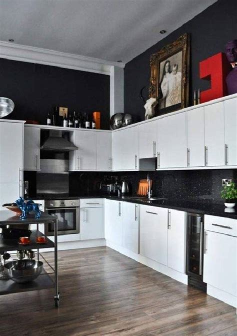 Modern Kitchen Design Black And White Images Rkxdsz
