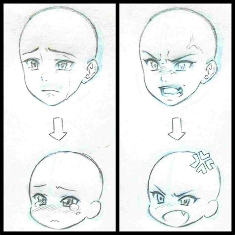 Drawing Anime Face Step By Step At Explore