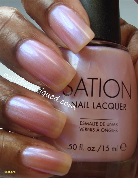 Sation Nail Polish Cotton Candy Nail Ftempo