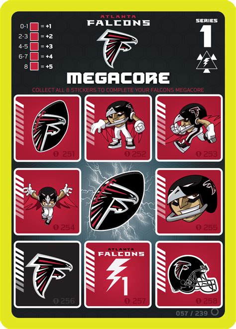 We made it easy to process payments almost anywhere. The Falcons Megacore card from the NFL RUSH ZONE Trading ...