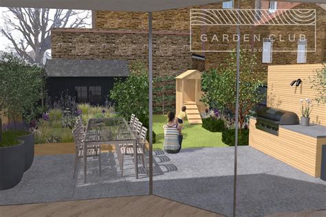 Residential Garden Design Garden Club London Rhino 3d Modelling