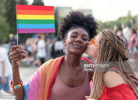 Black Lesbians Kissing Photos And Premium High Res Pictures Getty Images