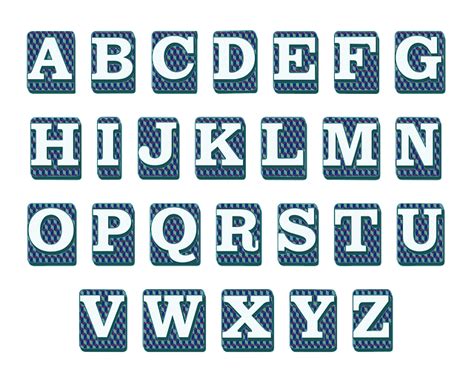 Download Blue Alphabet Letters Royalty Free Stock Illustration Image