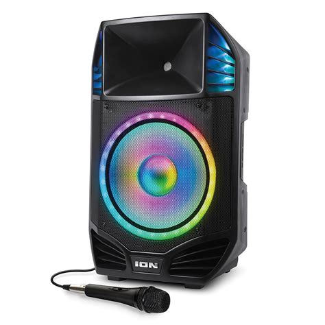 Ion Ipa126 Total Pa Premier 15 Inch 500 Watt Bluetooth Portable Speaker System With Led Lights