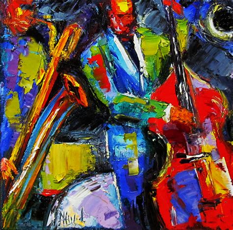 Debra Hurd Original Paintings And Jazz Art Abstract Jazz Painting Art