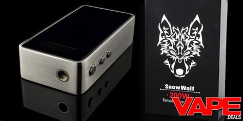 Snow Wolf 200w Box Mod 7999 Vape Deals