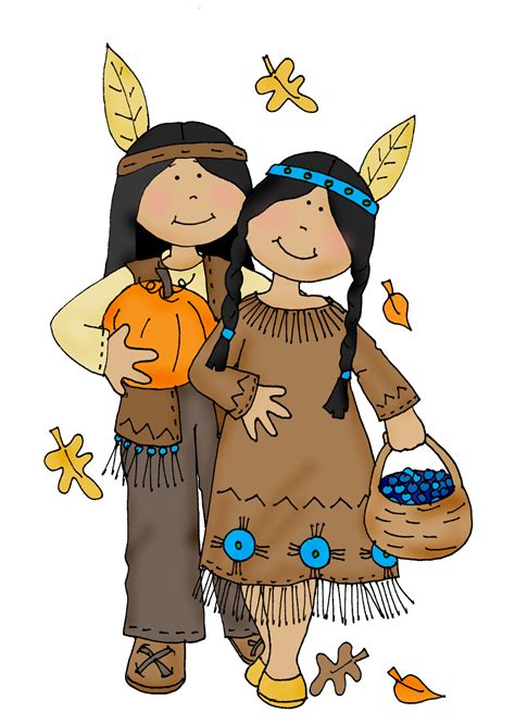 free dearie dolls digi stamps as requested colored version thanksgiving indians