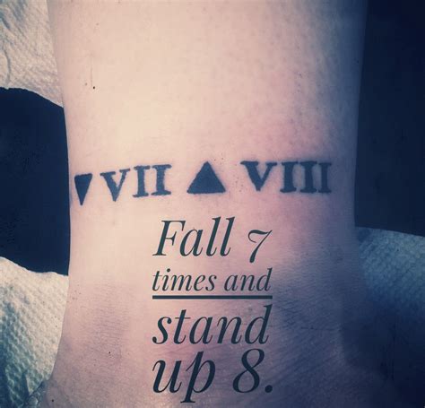 Fall Down 7 Times Stand Up 8 Japanese Proverb Had It Put On To