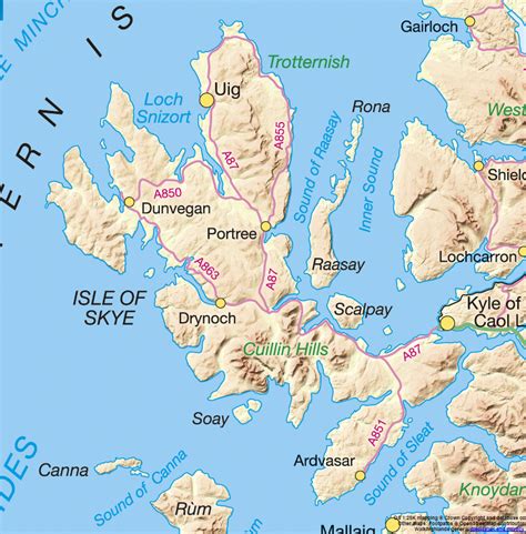 Pin By Rabia Oloren On Maps Skye Scotland Skye Isle Of Skye