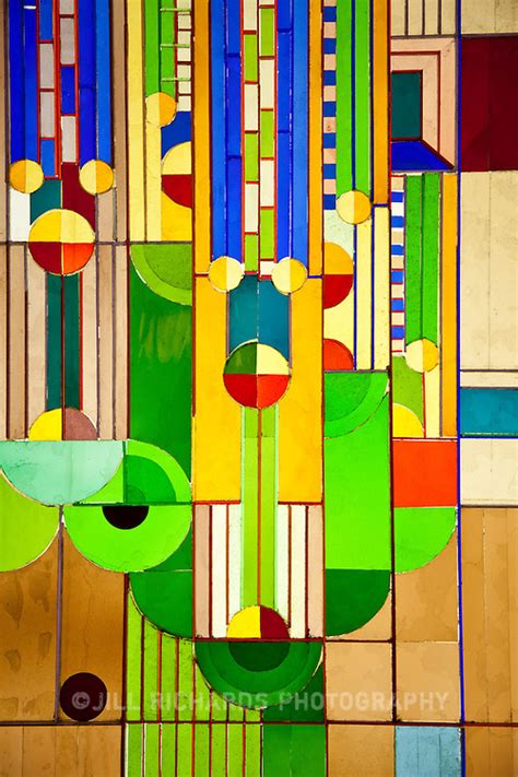 Frank Lloyd Wright Inspired Stained Glass At The Historic Arizona Biltmore Resort And Spa Jill