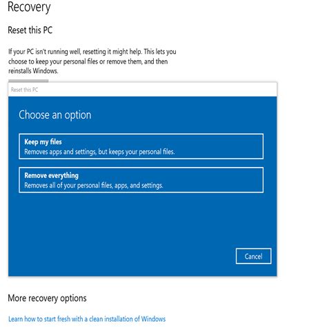 Reset Pc Windows 10 How To Factory Reset Windows 10 How To Reset
