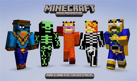 Minecraft Xbox 360 Edition Pack De Skin Halloween Charity Actualité