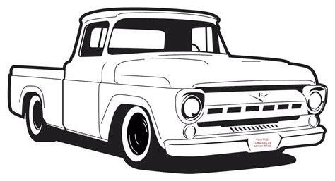 Initially these cars were intended for freight traffic but today they are mostly used as passenger transport. 65 Ford Truck Coloring Pages - Tripafethna