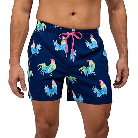 Chubbies Mens Fowl Plays Stretch Swim Trunks 55 In Academy