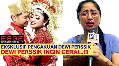 Eksklusif Alasan Dewi Perssik Tercetus Ingin Cerai Dari Angga Youtube