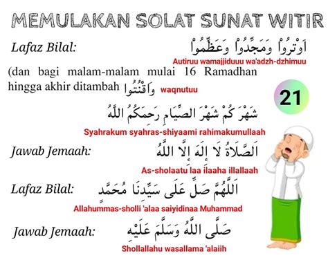 Secara umum, ia dikerjakan dua rakaat salam. PANDUAN DAN TATACARA SOLAT SUNAT TARAWIH 8 RAKAAT ...