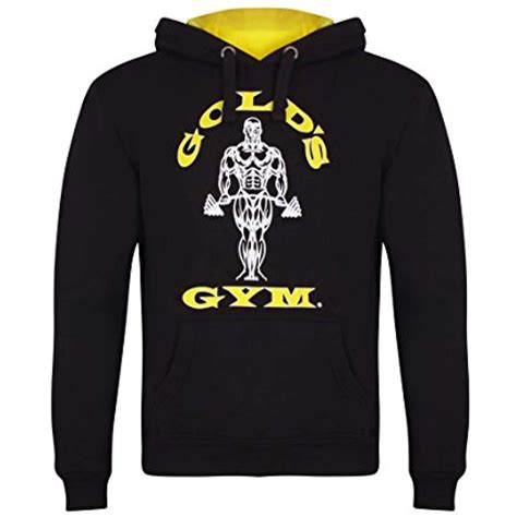 Golds Gym 2018 Mens Muscle Joe Sport Fitness Pullover Training Hoodie