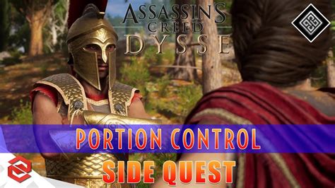 Assassin S Creed Odyssey Side Quest Portion Control Ps Pro Youtube