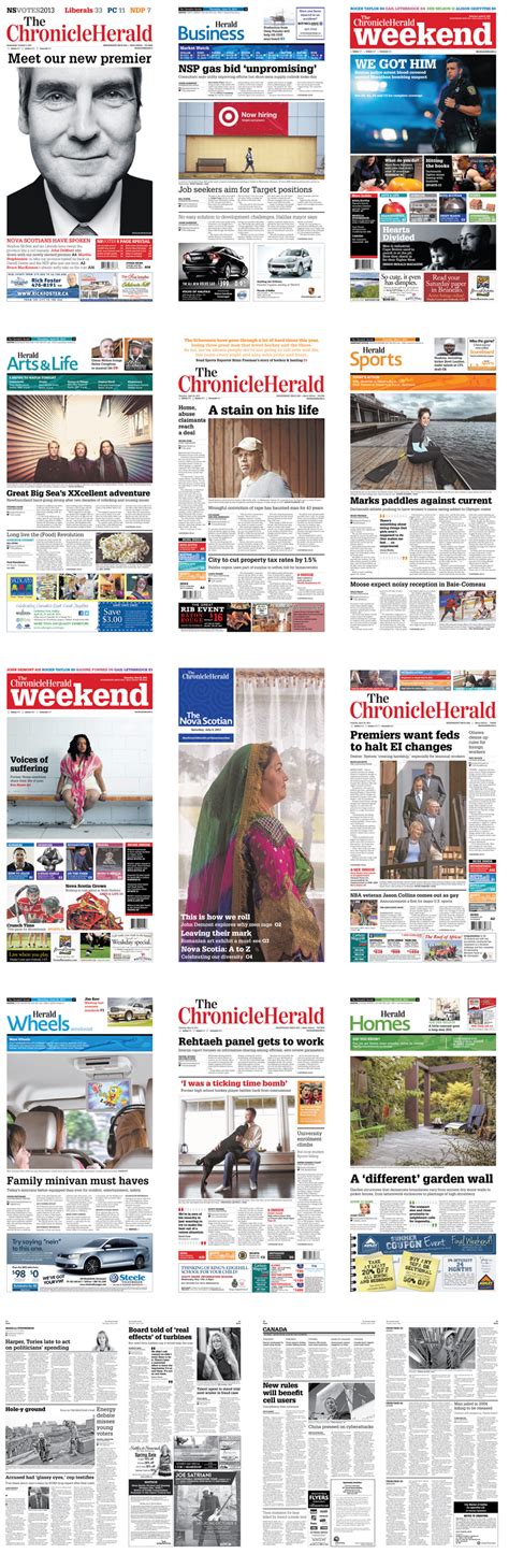 The Chronicle Herald on Behance