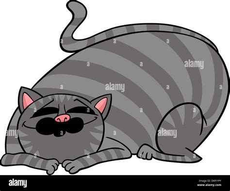 Tabby Fat Cat Cartoon Hi Res Stock Photography And Images Alamy