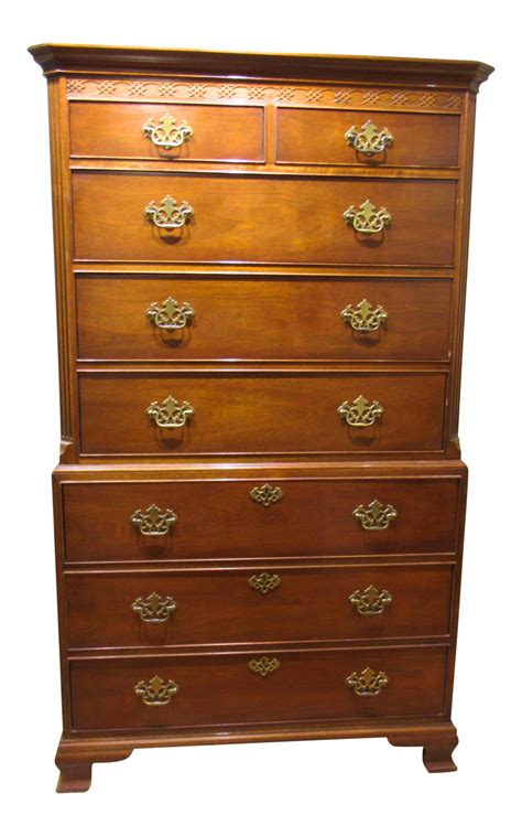 Baker Mahogany Double Chest Of Drawers On Us Shop Antique Dresser Chest Of