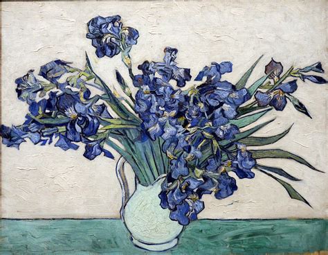 16 Irises Vincent Van Gogh 1890 New York Metropolitan Museum Of Art