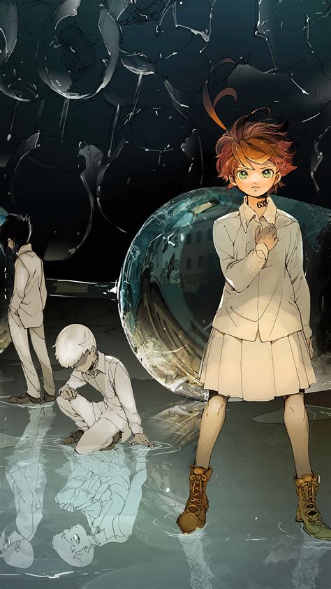 Anime Computer Backgrounds The Promised Neverland Pic Mullet