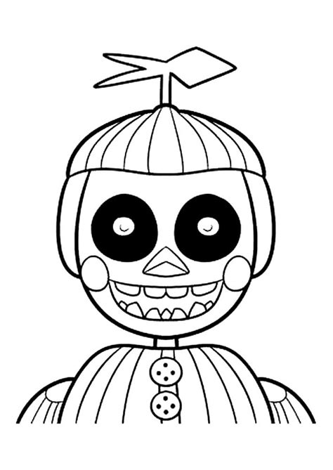 Animatronics Coloring Pages To Download And Print For Free Ukup