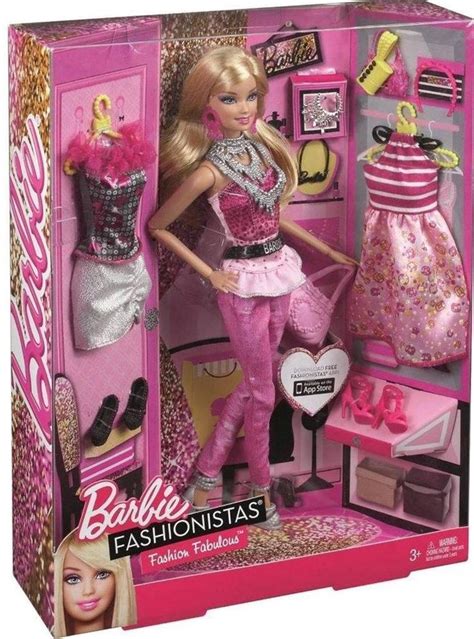 Mattel Y7500 Barbie Fashionistas Fashion Fabulous Doll Pink For Sale