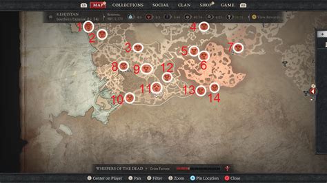 All Kehjistan Altar Of Lilith Locations In Diablo 4 Gamespot