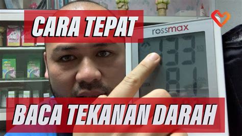 Tekanan darah tinggi atau hipertensi merupakan masalah kesehatan yang sangat sering dijumpai. Cara Baca Tekanan Darah | Sistolik & Diastolik - YouTube