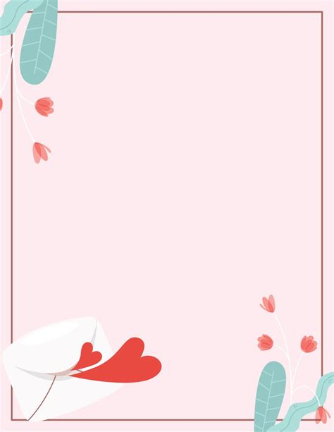 Total Imagen Printable Background Love Letter Template Thcshoanghoatham Badinh Edu Vn