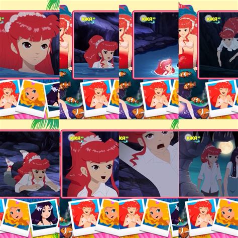 Rikki Adventure Cartoon H2o Mermaids Studio Ghibli Characters