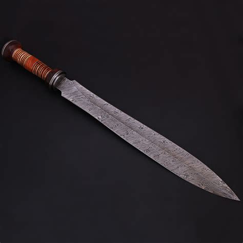 Black Forge Knives Damascus Axes And Swords Touch Of Modern