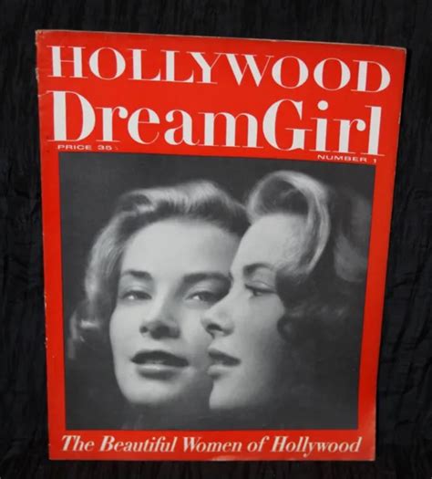 1955 Hollywood Dreamgirl Magazine 1 Marilyn Monroe Feature Rare 75