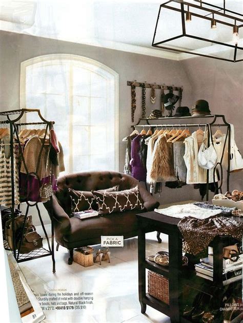 In my last apartment before i got married, i put racks in my bedroom to sort of expand the closet. Closet in a spare bedroom - amaze | Dressing room closet ...