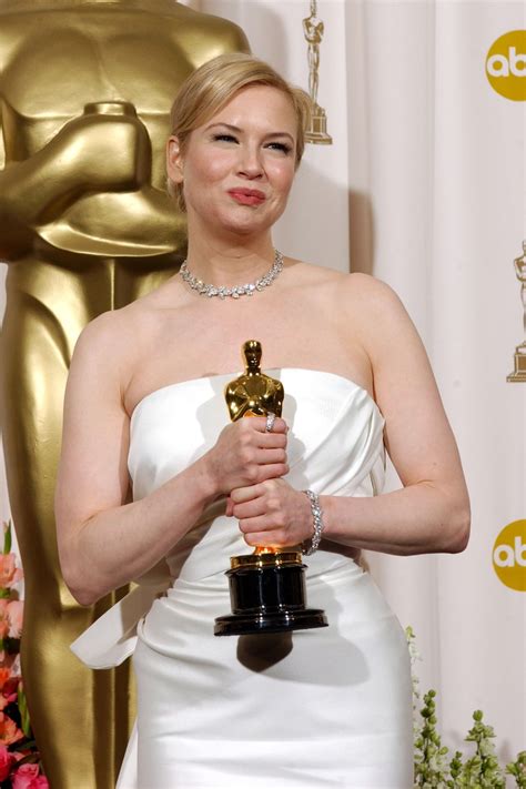 renée zellweger winner of the best supporting actress academy award for her performance in