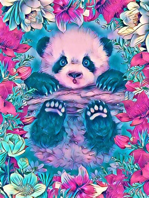 Rainbow Panda Wallpapers Wallpaper Cave