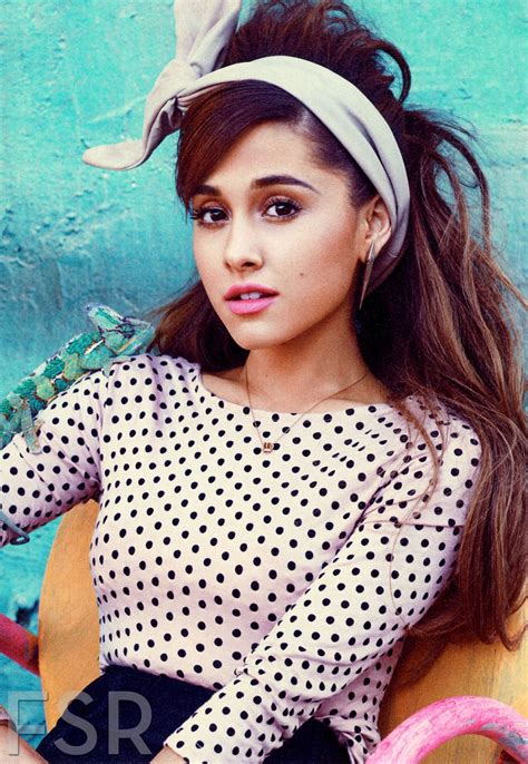 Ariana Grande Photoshoot For Teen Vogue February 2014 Issue Celebmafia