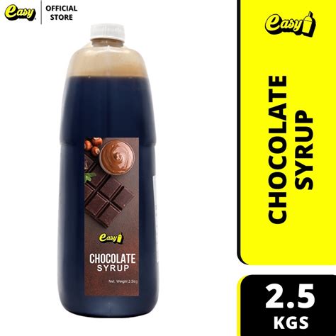 Easy Brand Chocolate Syrup 25kg Shopee Philippines