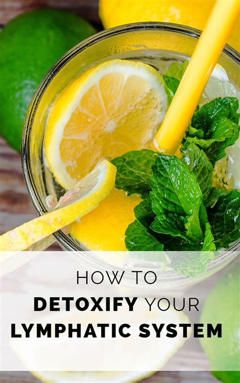 How To Detoxify Your Lymphatic System Healthy Healthy Tips Detox Diet Plan