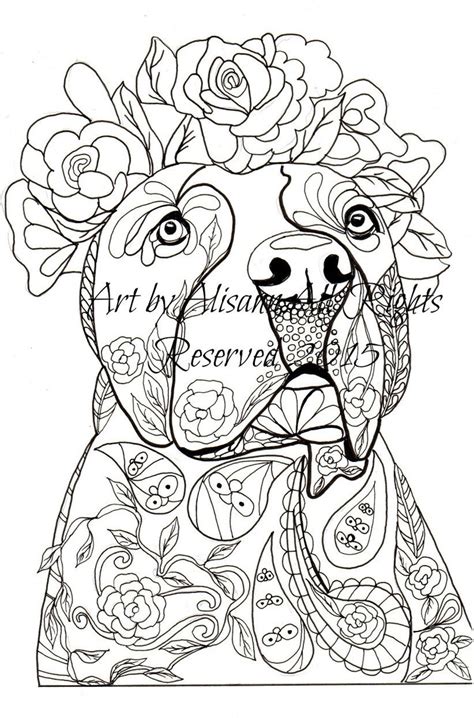 Ebook Love Dogs Coloring Book For Adults Vol 1 Coloring