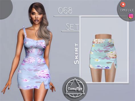 Set 068 Skirt By Camuflaje At Tsr Sims 4 Updates