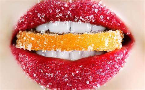 Free Download Lips Sugar Fruit Candy Coated Lips Candy Hd Wallpapers Sugary Hd X For