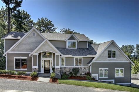 Image Result For 2 Tone Grey Houses House Exterior Gray House