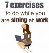Exercises You Can Do At Your Desk Pictures