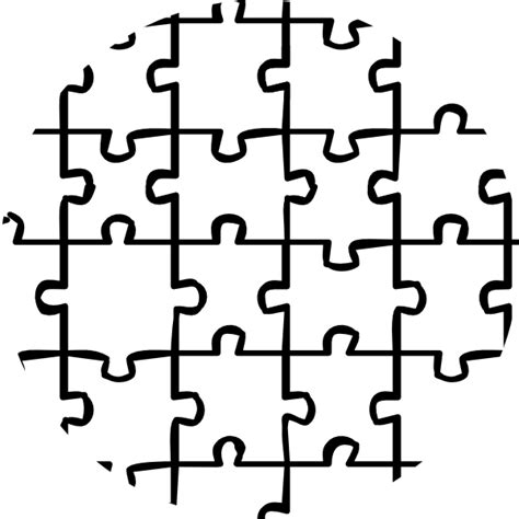 Circular Puzzle Piece Clip Art At Vector Clip Art Online