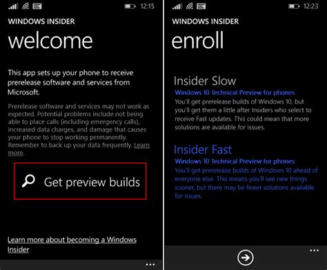How To Join The Windows 10 Mobile Insider Program