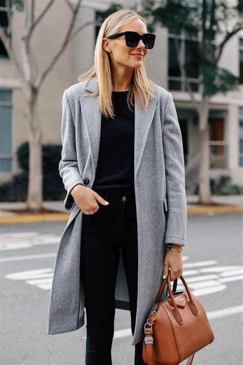 33 Grey Coats For Women Best Outfits To Try This Fall 2023