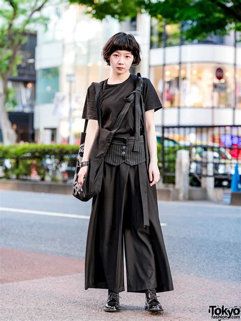 minimalist japanese street fashion w yohji yamamoto 3 4 three quarter church s shoes